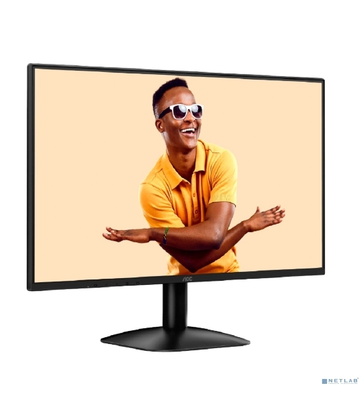 Монитор 23.8' AOC 24B31H IPS 1920x1080, 120 Гц, 4 мс (1 мс MPRT), 16:9, 300 кд/м², VGA, HDMI 1.4, 3.5 Jack, динамики (2x2 Вт), HDR10, Adaptive-Sync, черный