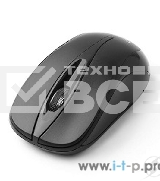 Мышь беспроводная Gembird MUSW-325 черный, 1000 dpi, радиоканал, USB, кнопки - 3