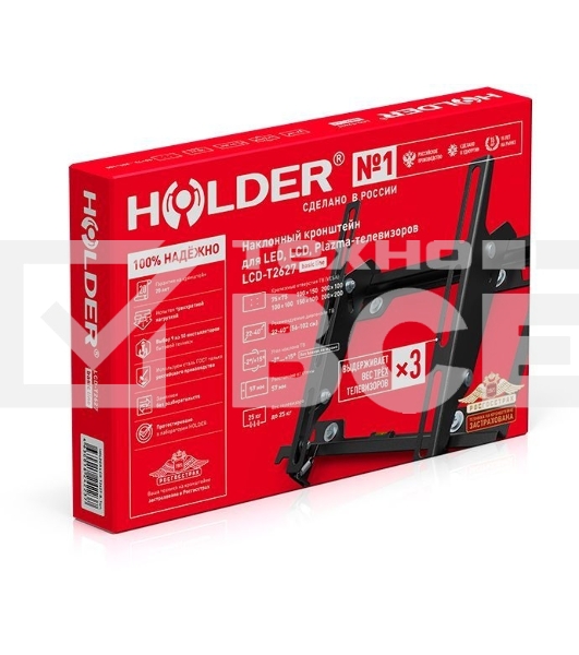 Кронштейн Holder LCD-T2627-B черный