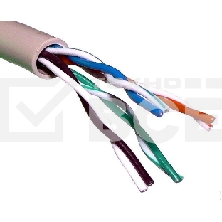 Кабель сетевой cat6 305м серый(CCA)
