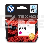Картридж струйный HP 655 CZ111AE пурпурный для HP DJ IA 3525/4615/4625/5525/6525 (600стр.), фото2
