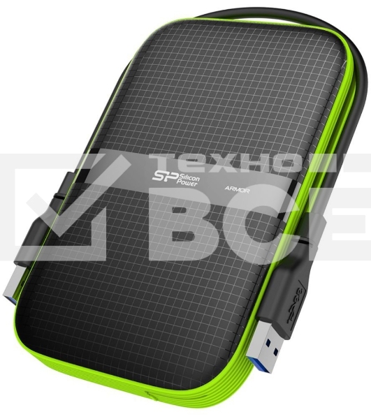 Жесткий диск Silicon Power USB 3.0 1Tb A60 SP010TBPHDA60S3K Armor 2.5