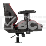 Кресло игровое Бюрократ VIKING 4 AERO RED две подушки черный/красный искусст.кожа/ткань, фото11