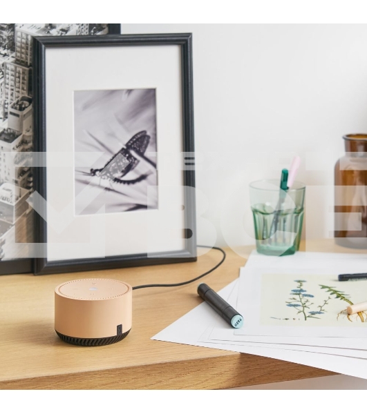 Умная колонка Яндекс Станция Лайт, 5Вт, с голосовым ассистентом Алиса, бежевый (YNDX-00025B)