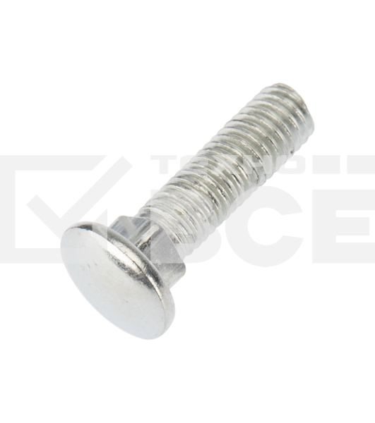 Болт мебельный KRANZ DIN 603, 8х30, короб (25 шт./уп.)