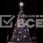 Гирлянда модульная «Дюраплей LED» 20 м, 200 LED, черный каучук, мерцающий Flashing (каждый 5-й диод) свечение белое, фото2