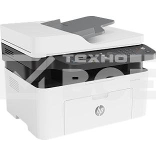 МФУ лазерный HP Laser MFP 137fnw (4ZB84A), A4, ч/б, печ. до 20 стр/мин., скан. до 15 стр/мин. (ч/б) 6 стр/мин. (цвет), 1200 x 1200 dpi (печать) 600x600dpi (скан.), USB, RJ-45, Wi-Fi, Air Print, Mopria