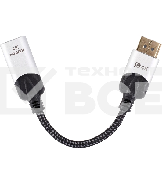 Кабель VCOM DISPLAY PORT TO HDMI 4K 0.15 M CG621M-0.15