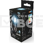 Лампа филам. Gauss 10Вт цок.:E27 шар 220B 4100K св.свеч.бел.ней. A60 (упак.:10шт) (102802210), фото3