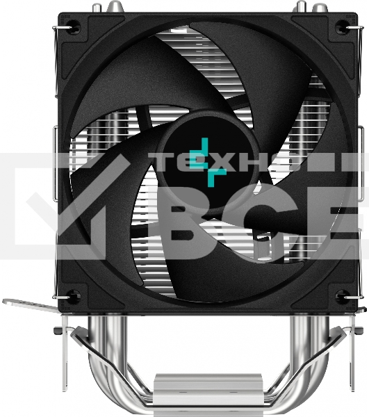 Кулер для процессора DEEPCOOL AG300 серебристый, 92 мм, алюминий/медь, 3050 об/мин, 30.5 дБ, 4 pin, 150 Вт, 129 мм