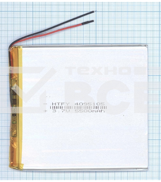 Аккумулятор Li-Pol (батарея) 4x95x105мм 2pin 3.7V/5500mAh