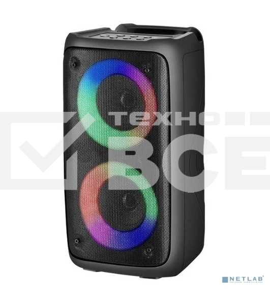 Портативная колонка Defender Boomer 20 20Вт Light/BT/FM/USB/AUX/MIC черный