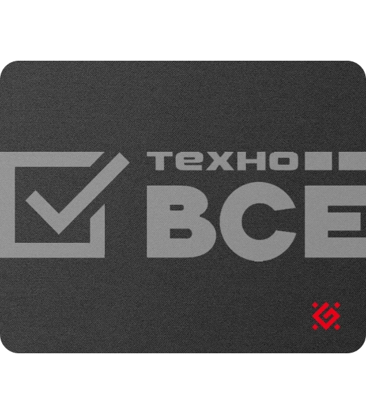 Коврик для мышки DEFENDER BLACK ONE 50016
