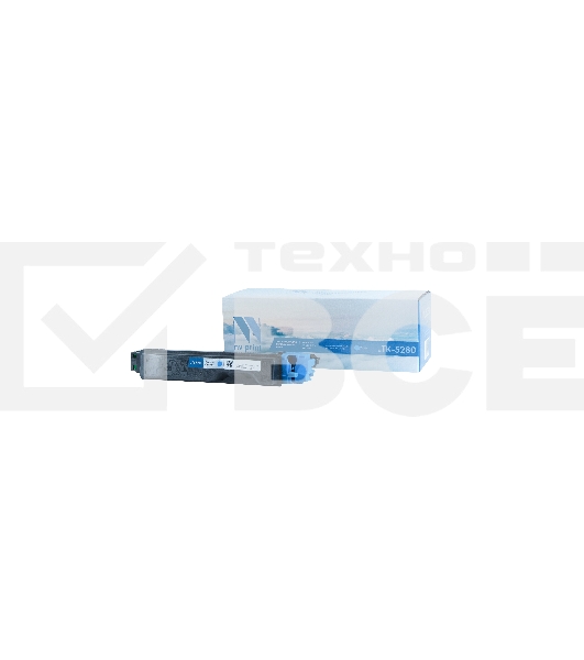 Картридж лазерный NVP совместимый NV-TK-5280 Голубой для Kyocera Ecosys P6235cdn/M6235cidn/M6635cidn (11000k)