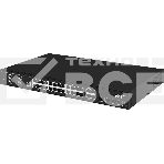 Коммутатор PoE управляемый L2 Gigabit Ethernet на 24 RJ45 PoE + 4 x GE Combo Uplink порта. Порты: 24 x GE (10/100/1000 Base-T) с поддержкой PoE (IEEE 802.3af/at), 4 x GE Combo Uplink (RJ45 + SFP). Соответствует стандартам PoE IEEE 802.3af/at. Автоматическое определение и режим антизависания PoE устройств. Мощность PoE на порт - до 30W. Суммарная мощность PoE до 400W. Поддержка режима CCTV: Увеличение расстояния передачи данных и питания до 250м. Встроенная грозозащита 3kV на порт. Питание: AC10, фото3