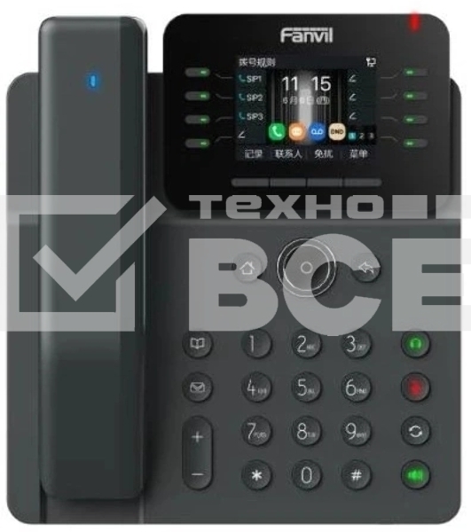 Телефон IP Fanvil V62 Pro серый