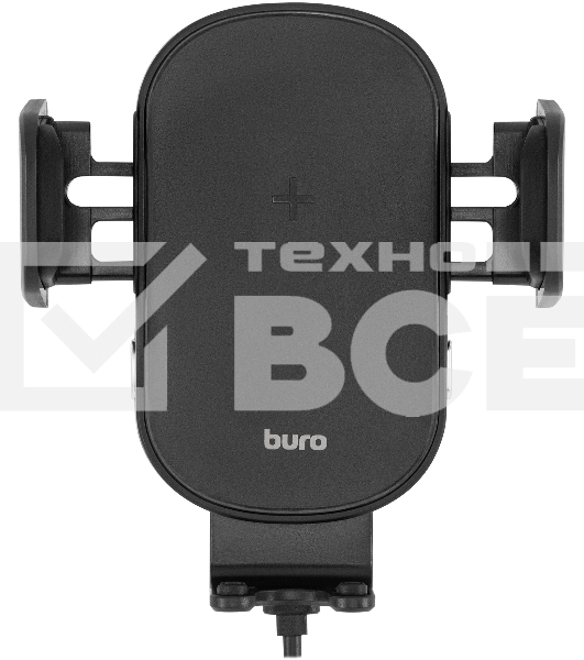 Автомобильное зарядное устройство Buro BUQC15 15W 2.5A (QI) USB-C универсальное черный