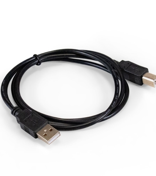 Кабель USB 2.0 A-->B 3м ExeGate 2 фильтра, позолоченные контакты