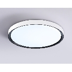 Потолочный светодиодный светильник Ambrella light FZ1247 WH/BK белый/черный IP54 20W 5000K D300*60 (Без ПДУ), фото6