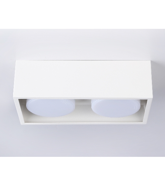 Светильник накладной TN70828/2 WH белый GX53/2 max 12W 200*100*60