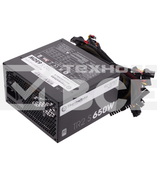 Блок питания Thermaltake TR2 S 650W Retail (PS-TRS-0650NPCWEU-2), 650Вт, 80 PLUS ,120мм, черный