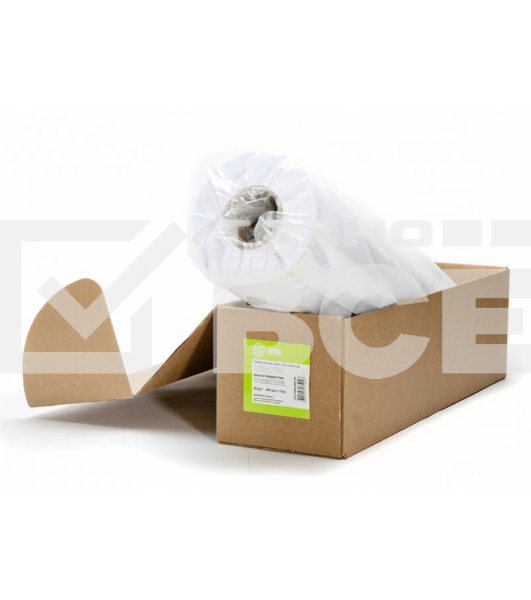 Универсальная инженерная бумага Cactus CS-LFP80-620175 без покрытия А1+,620ммх175м. 80 г/кв.м втулка 76,2мм (3”)