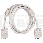 Удлинитель Buro кабеля VGA-15M/Fpro SVGA 15m/f для LCD мониторов 2 фильтра 1.8м, фото3