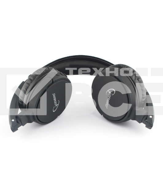 Гарнитура стерео беспров. Gembird BHS-100 черный Bluetooth v.5.0