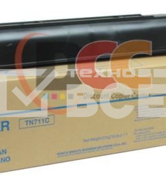 Тонер Konica-Minolta bizhub C654/754/Pro C754 синий TN-711C