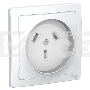 Розетка силовая СП BLANCA 2P+N 32А 250В бел. SchE BLNSR003231