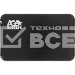 Внешний корпус для HDD AgeStar 3UB2A8-6G SATA алюминий черный 2.5', фото 1
