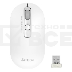 Мышь беспроводная A4Tech Fstyler FG20 белый, 2000 dpi, радиоканал, USB, кнопки - 4, фото2