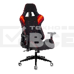 Кресло игровое Бюрократ VIKING 4 AERO RED две подушки черный/красный искусст.кожа/ткань, фото10
