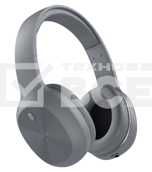 Наушники накладные Edifier W600BT 1.2м серый беспроводные bluetooth оголовье