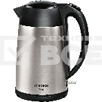 Чайник электрический Bosch TWK3P420 1.7л. 2400Вт черный (корпус: нержавеющая сталь), фото5