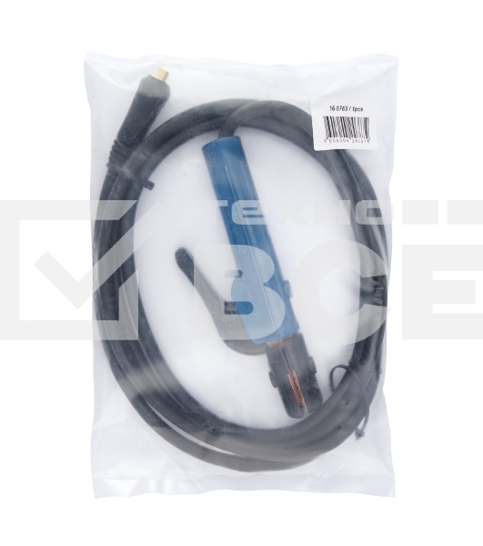 Сварочный кабель с электрододержателем Rexant 25 мм² 300 А СКР 10-25 3 м