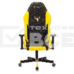 Кресло игровое Knight Neon черный/желтый соты эко.кожа с подголов. крестовина металл, фото12