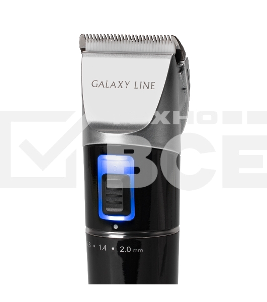 Набор для стрижки Galaxy Line GL 4159, черный, 4,5 ч непрерывной работы, керамическое лезвие, режим 