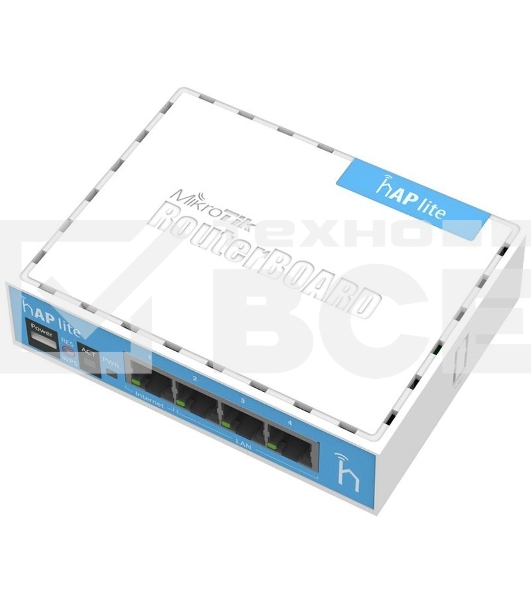 Беспроводной маршрутизатор Mikrotik RB941-2nD MikroTik RouterBOARD hAP lite
