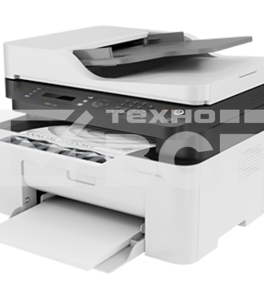 МФУ лазерный HP Laser MFP 137fnw (4ZB84A), A4, ч/б, печ. до 20 стр/мин., скан. до 15 стр/мин. (ч/б) 6 стр/мин. (цвет), 1200 x 1200 dpi (печать) 600x600dpi (скан.), USB, RJ-45, Wi-Fi, Air Print, Mopria