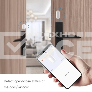 Датчик открытия дверей и окон MOES Door&Window Sensor ZSS-X-GWM-C, Zigbee, CR2032