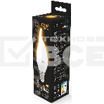 Лампа светодиодная Gauss 6.5Вт цок.:E14 свеча 220B 3000K св.свеч.бел.теп. (упак.:10шт) (104101107), фото4