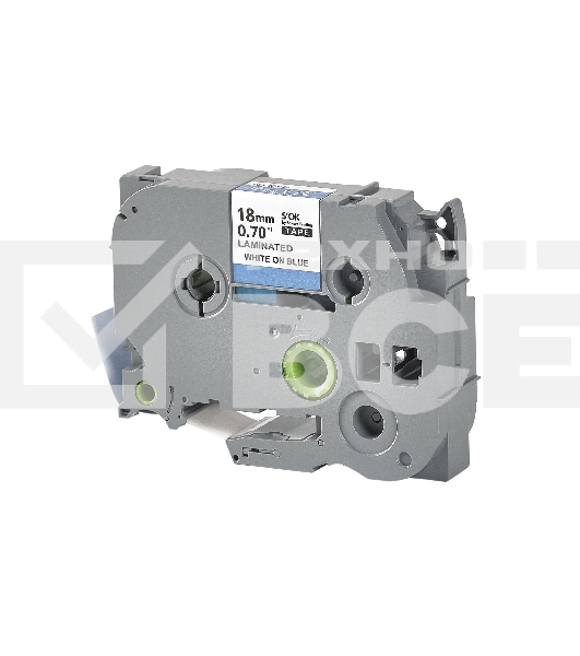 Кассета с лентой S'OK by Sakura Printing TZE545 для Brother, белый на синем, 18мм/8м, наклейка