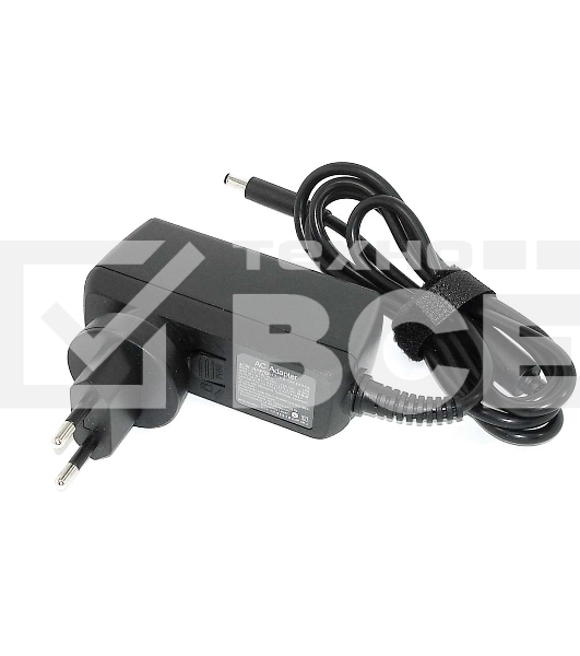 Блок питания (сетевой адаптер) для ноутбуков Dell 19.5V 2.31A 4.5mm*3.0mm 45W Travel Charger OEM