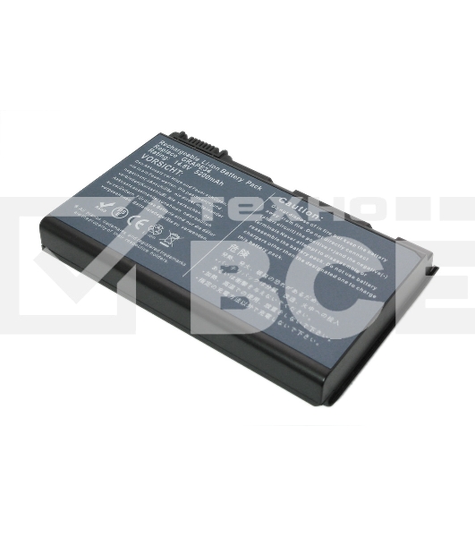 Аккумуляторная батарея для ноутбука Acer Extensa 5200 5600 TM 5300 5700 14.4V 5200mAh OEM черная