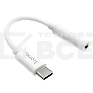 Аудио-переходник HOCO LS30 Type-C Digital 3.5 Audio converter, белый