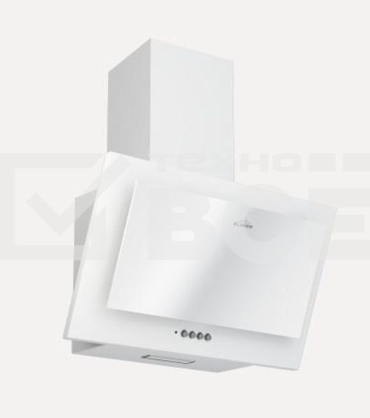 Вытяжка Elikor KORALL 50P-430-K3D WH/WH GLASS