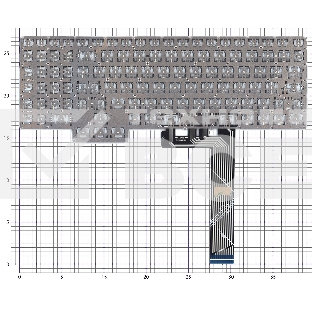 Клавиатура для ноутбука Lenovo Legion Pro 7 16IRX8 черная