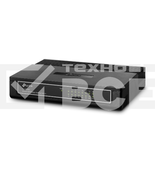 Коммутатор TP-Link SMB TL-SF1016D Коммутатор 16-port 10/100M Desktop Switch, 16 10/100M RJ45 ports, Plastic case