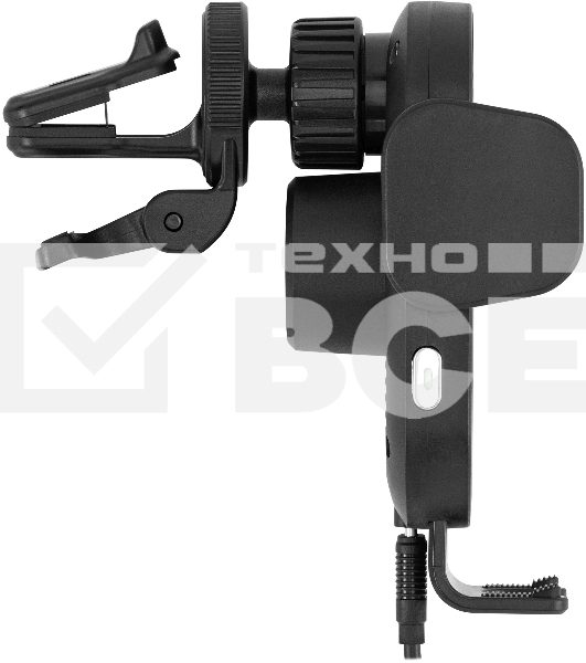 Автомобильное зарядное устройство Buro BUQC15 15W 2.5A (QI) USB-C универсальное черный